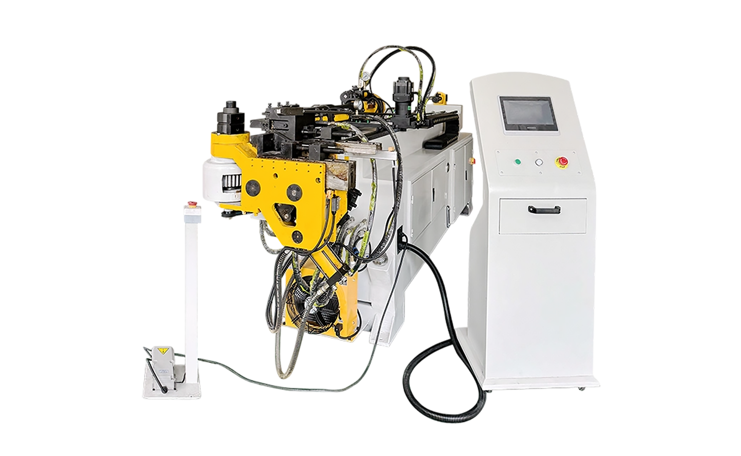 Plně automatický stroj na ohýbání trubek CNC řady S s volitelnou funkcí simulace Plně automatický stroj na ohýbání trubek CNC řady S s volitelnou funkcí simulace