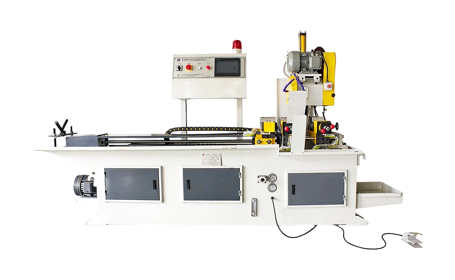 Plně automatický stroj na řezání trubek se servopohonem řady CNC